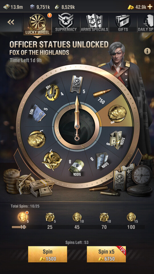 Lucky Wheel Event