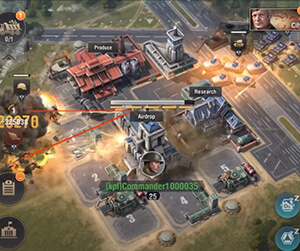 Paratrooper Invasion gameplay