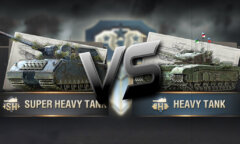 super heavy vs heavy tank warpath